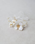 White flower bracelet
