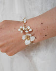 White flower bracelet
