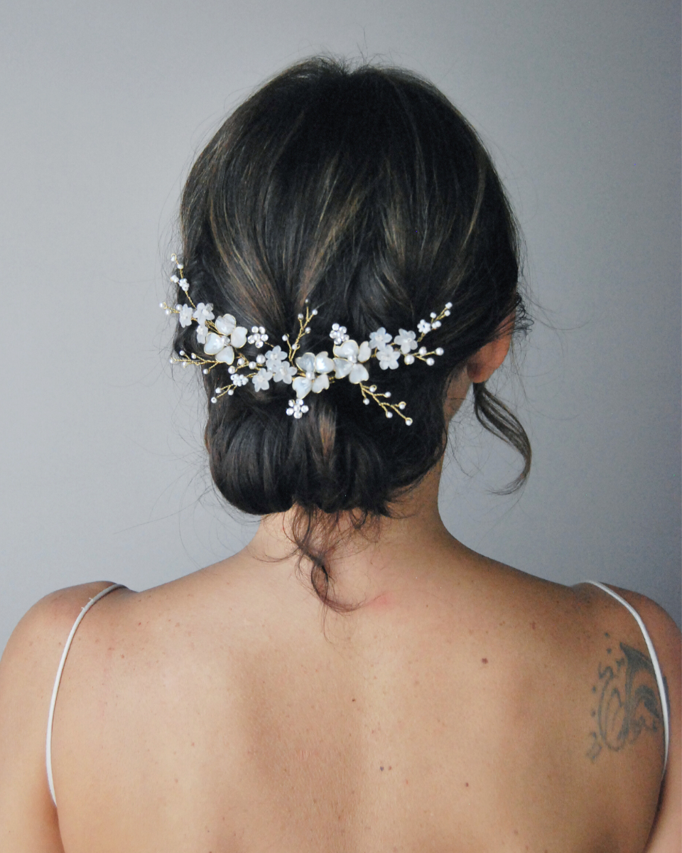 Frangipane Headpiece