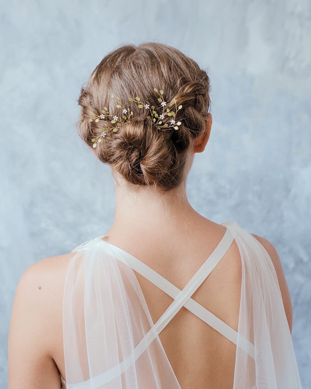 Forcine artigianali Ramage Made in Italy con dettagli botanici per sposa naturale