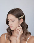 Iridescent flower clip