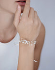 Bracciale con perle di fiume