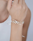Bracciale con perle di fiume