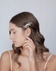 Iridescent flower clip
