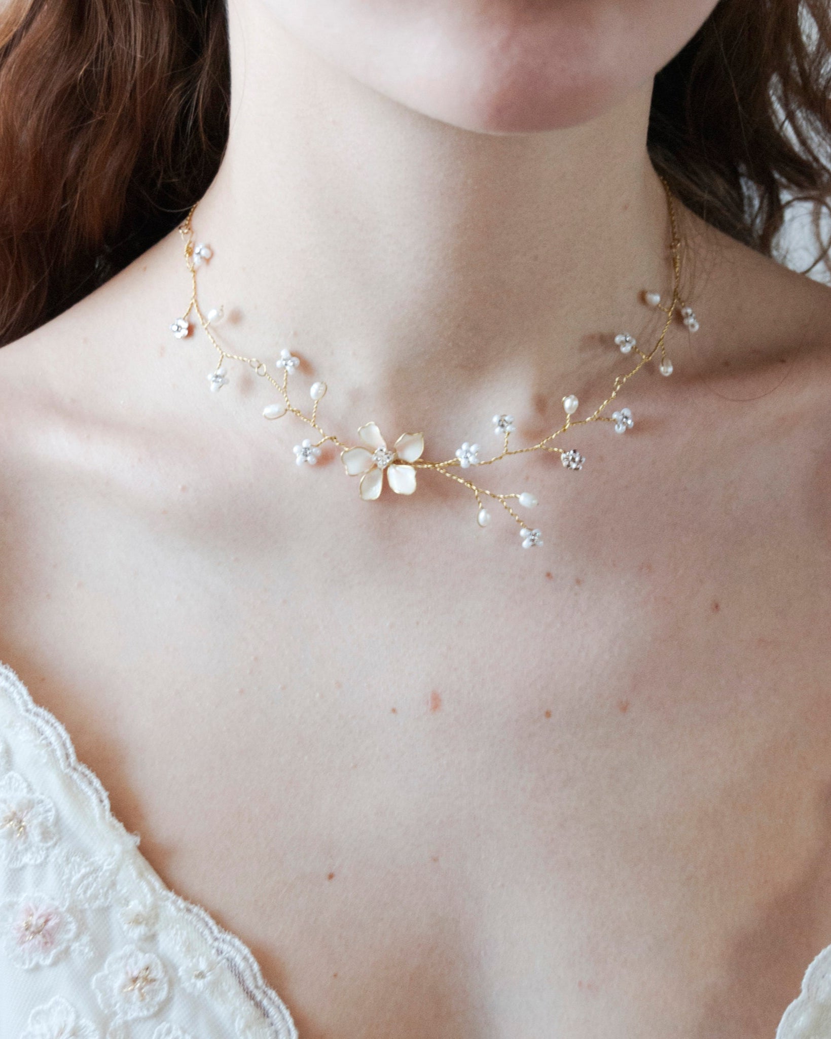 Medaglione Portafoto Per Bouquet Sposa | Ciondolo Con Perle E Nastro Di Raso | Souvenir Matrimonio Fai Da Te