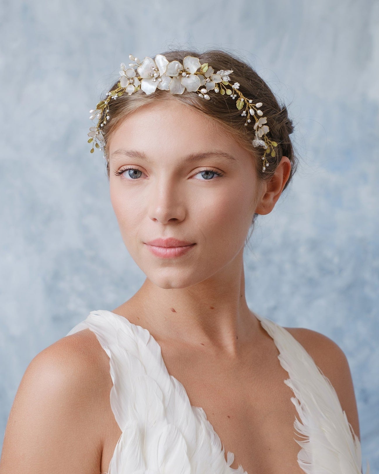 Fermaglio fiori rampicante