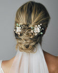Forcine bouquet peonie bianche - Set 2