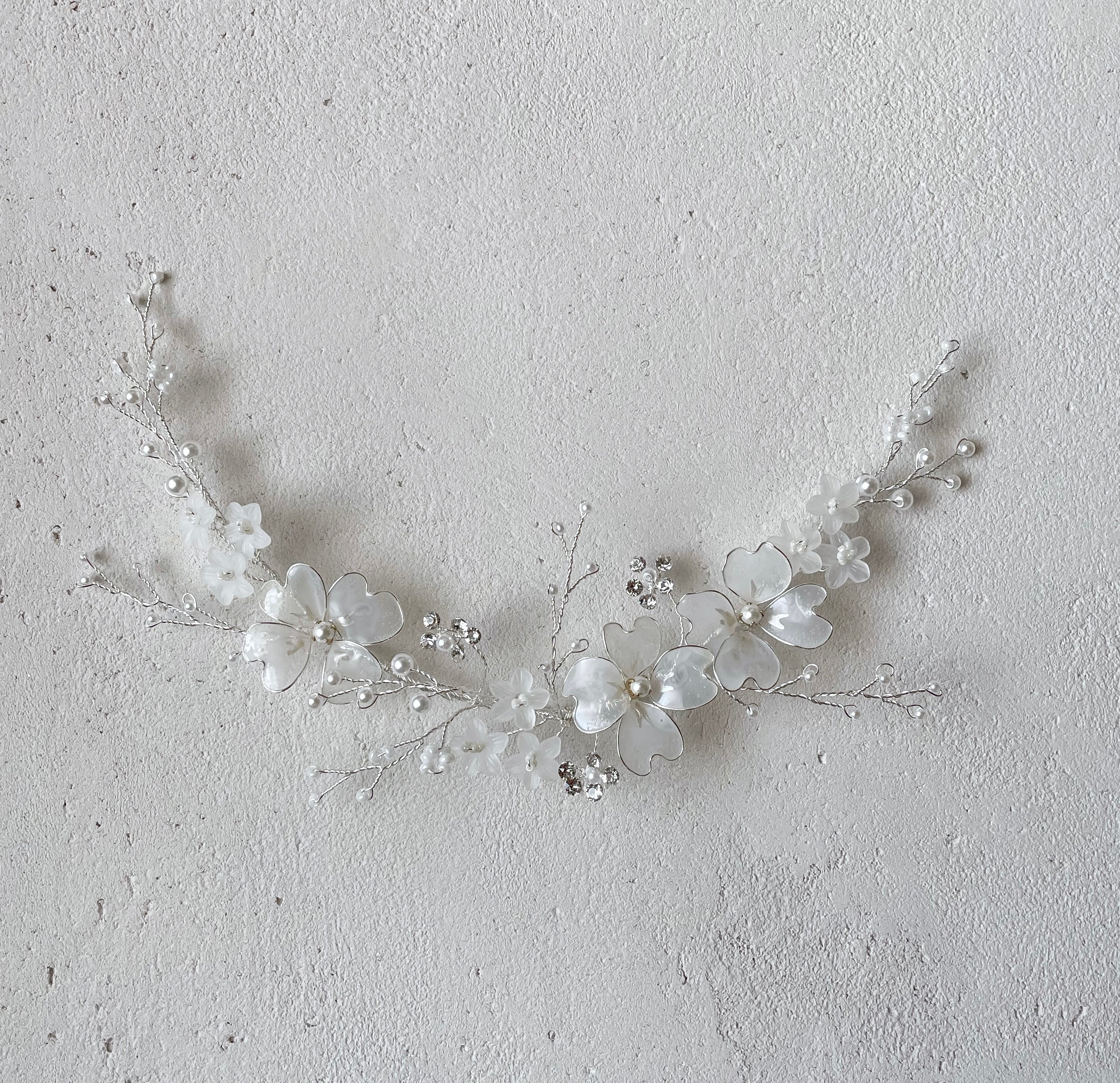 Fermaglio fiori sposa