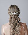 accessorio capelli sposa floreale