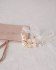Bracciale trio fiori rosa