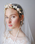 orecchini floreali sposa