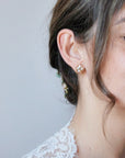 orecchini con strass