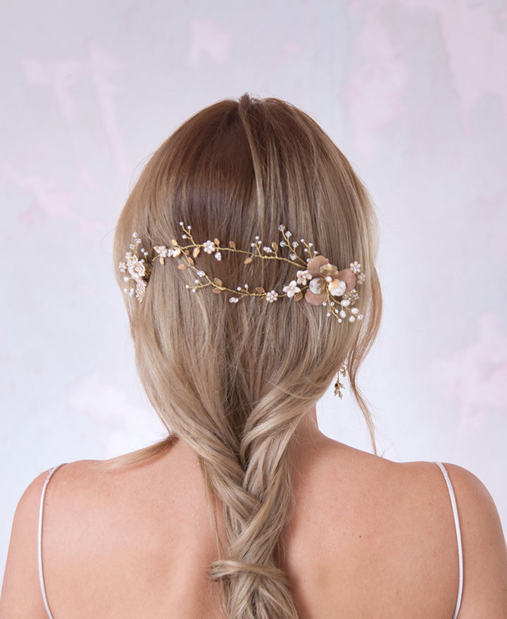 Headpiece for brides, bridal hair comb, wedding hair jewelry