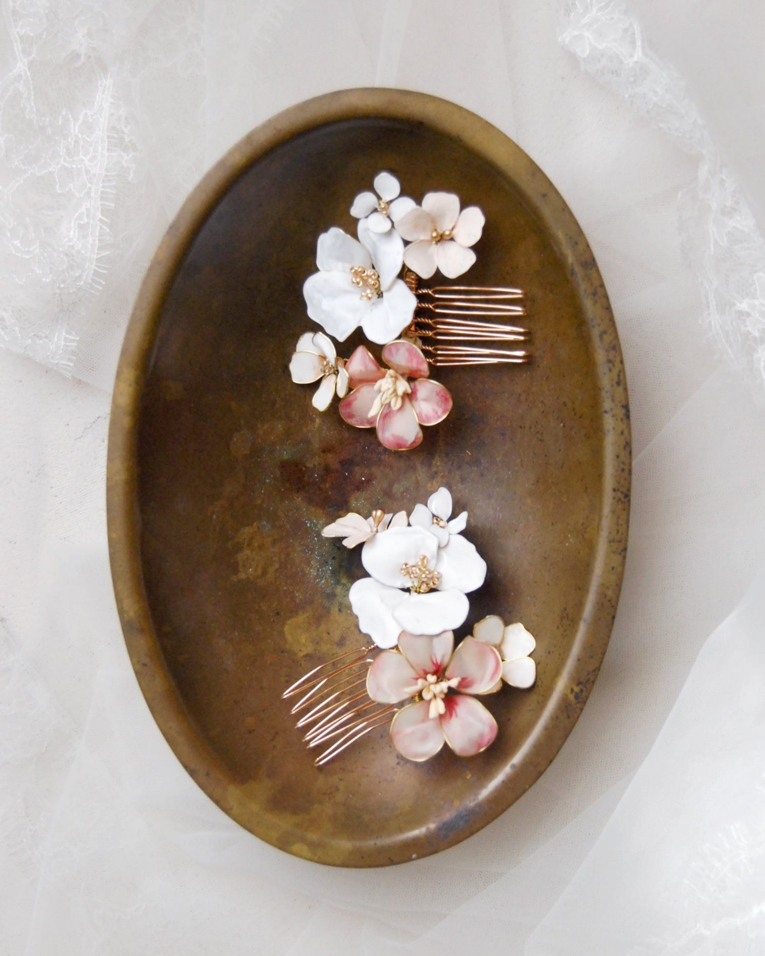 fermaglio floreale per sposa boho chic
