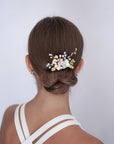 Spring floral hairpin