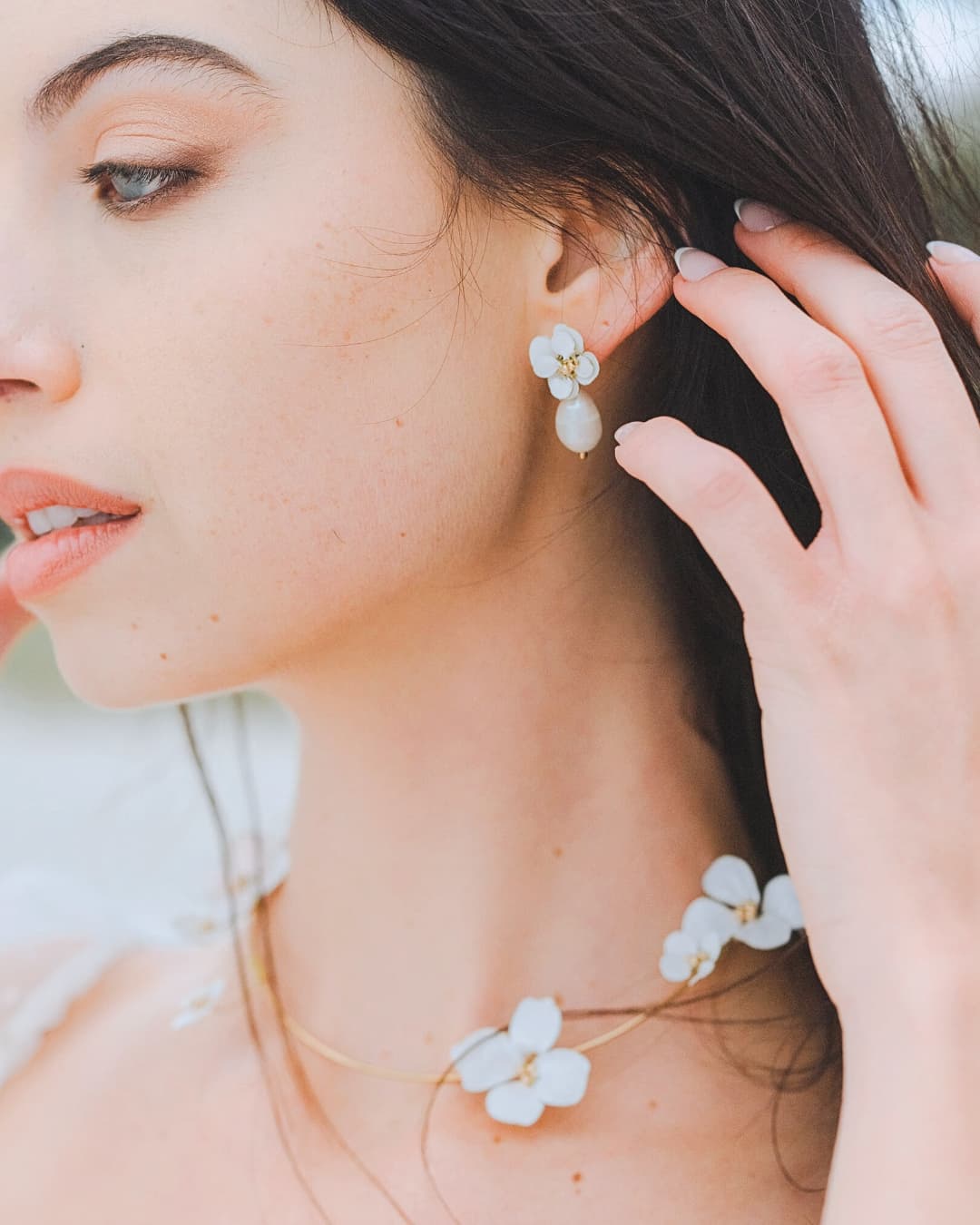 Parure da sposa White Blossom