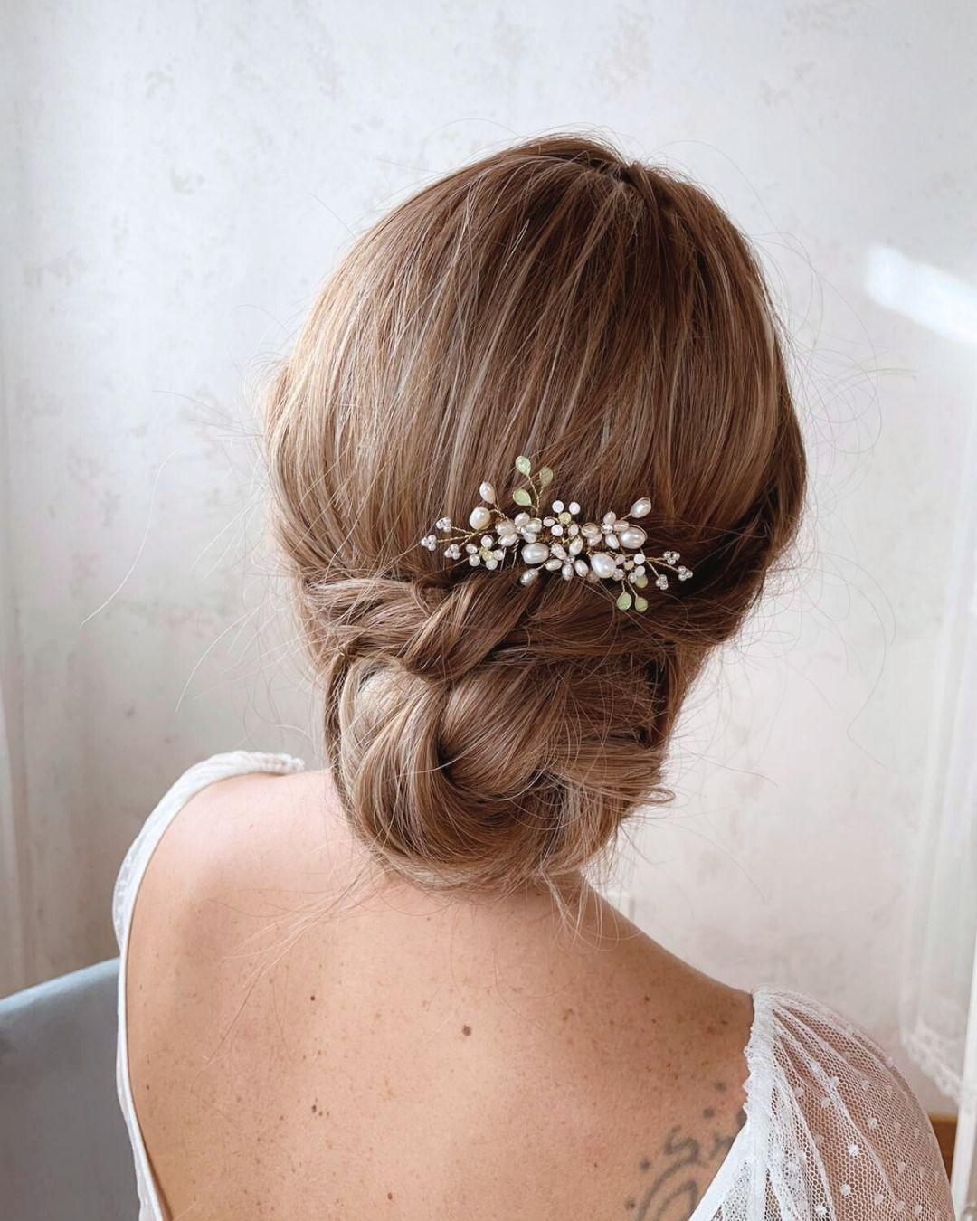 ll pettinino Marguerite Lux di Elibre perfetto come regalo per la sposa.