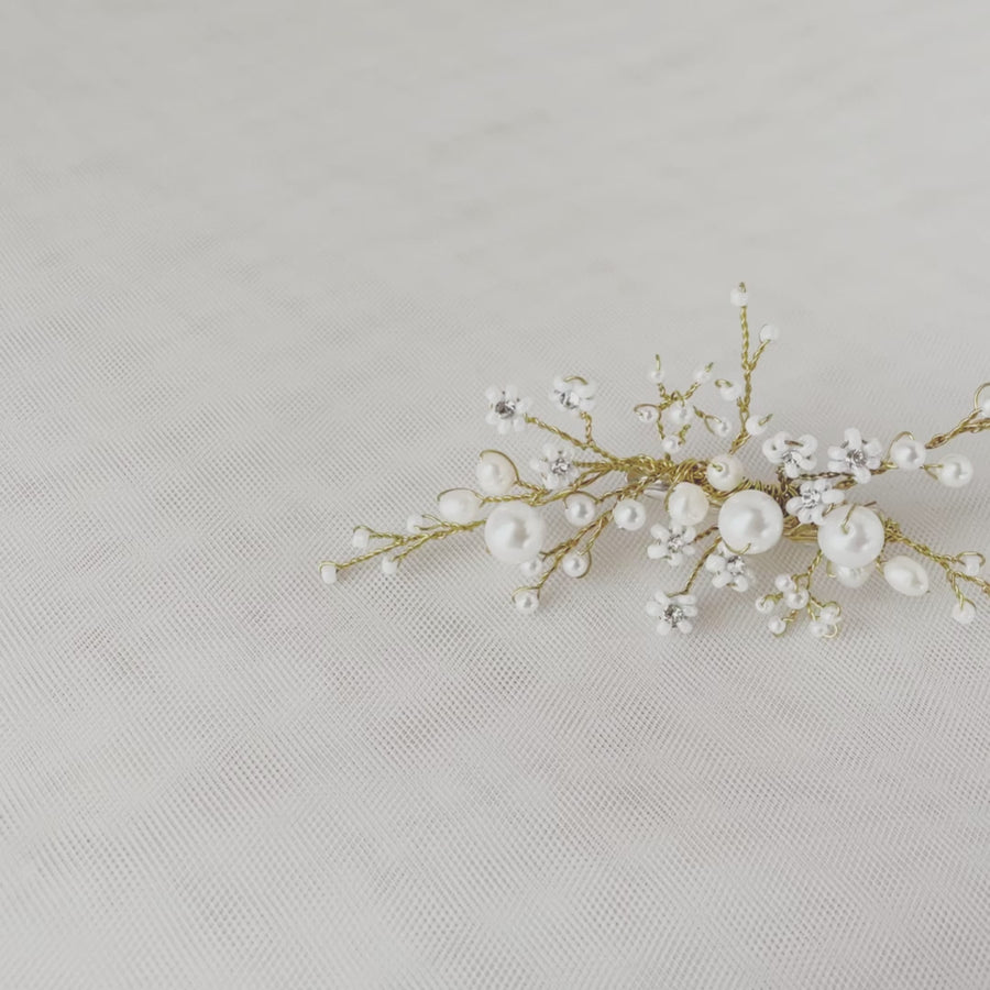 Clip perle d'acqua