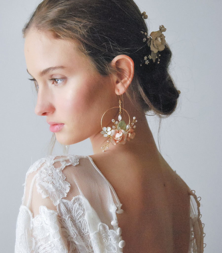 accessori sposa floreali