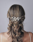 accessorio capelli sposa bianco