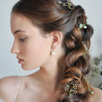 baroque pearl earrings