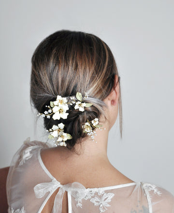 bridal floral head pieces
