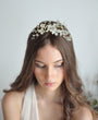 bridal flower tiara