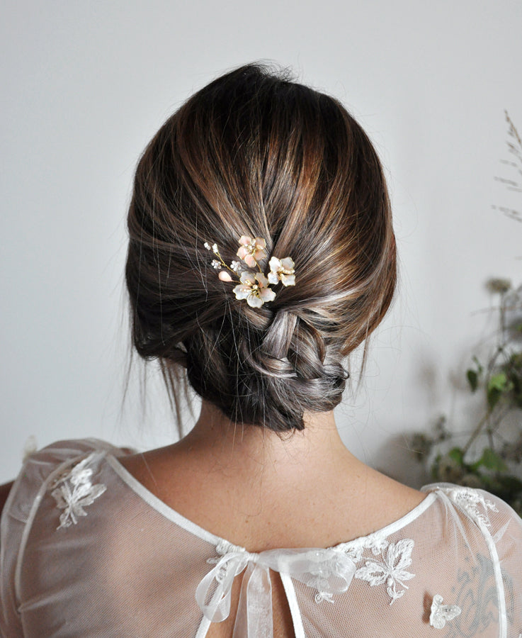 Cherry blossom hairpin