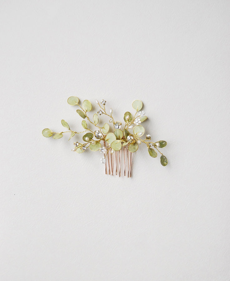 eucalyptus hair comb