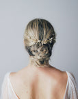 Water pearl hair crown