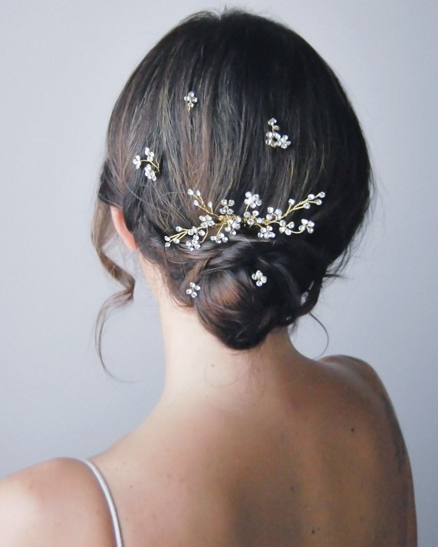 mollette strass capelli