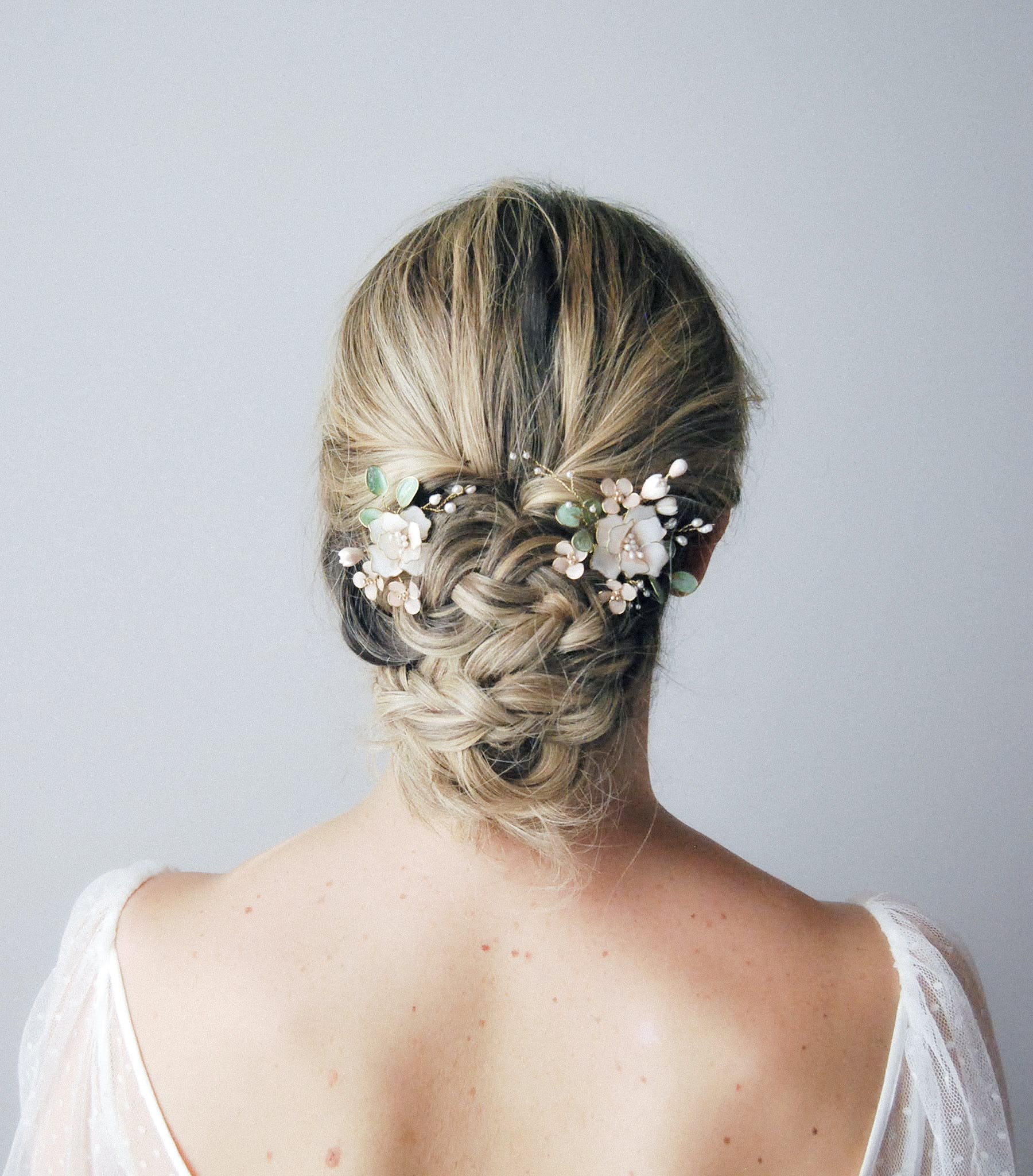 Fiori per chignon sposa