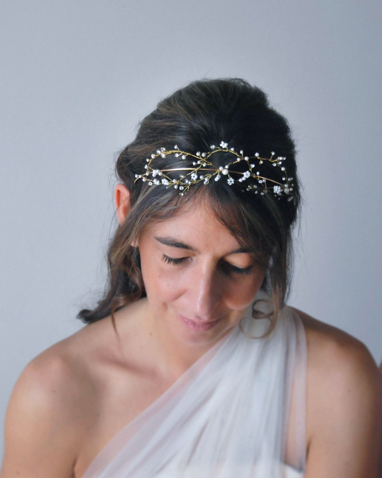 accessori sposa capelli corti