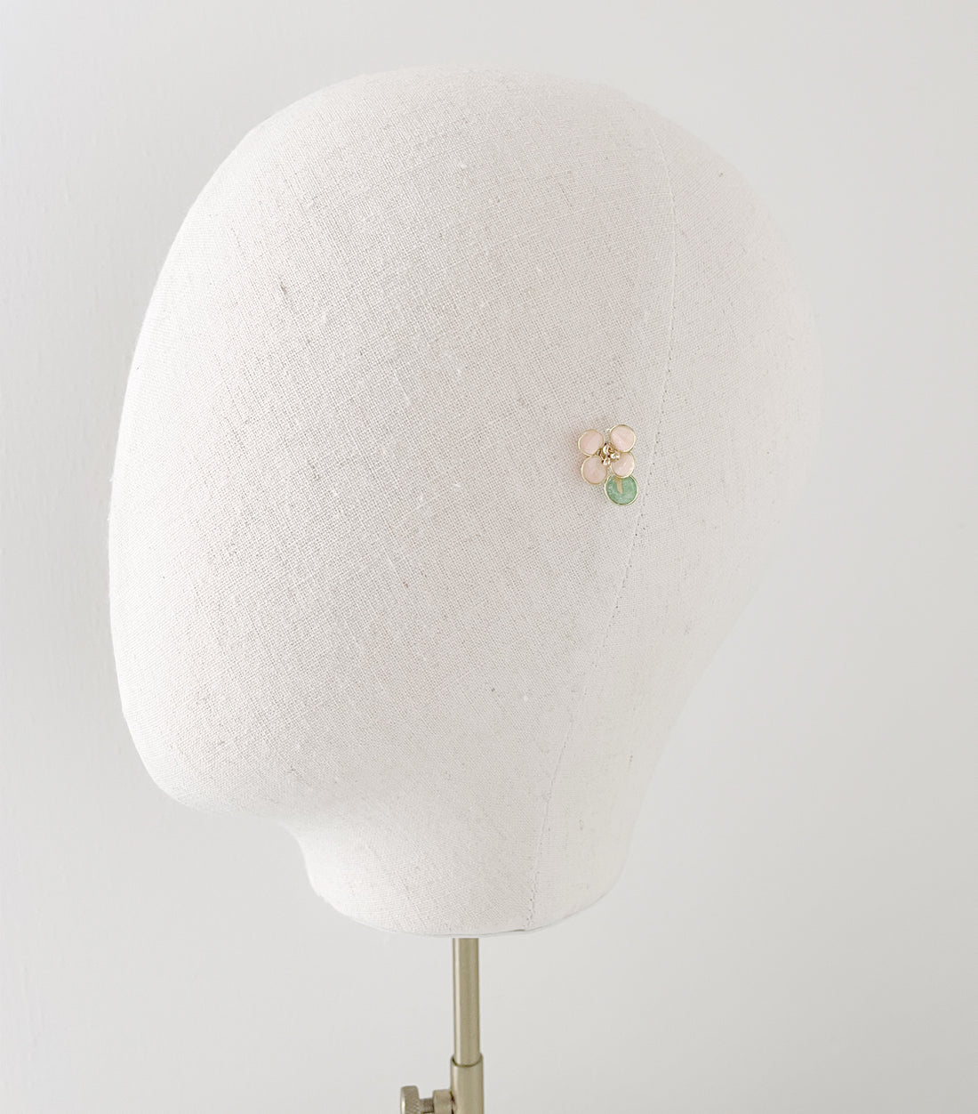 Orecchini fiori ed eucalipto