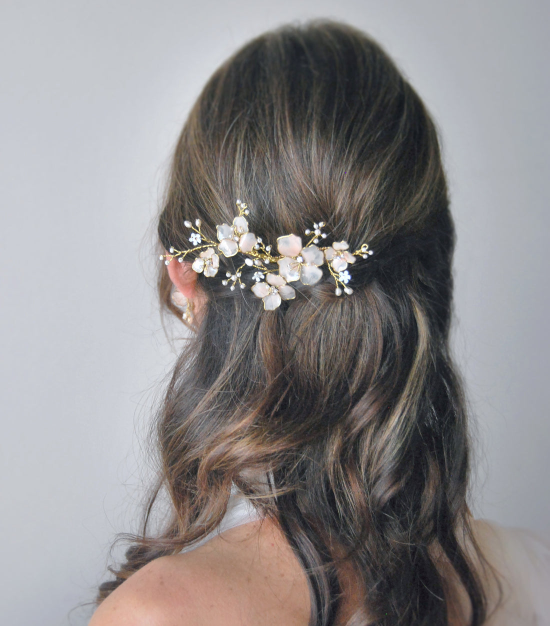 Cherry Flower branch comb