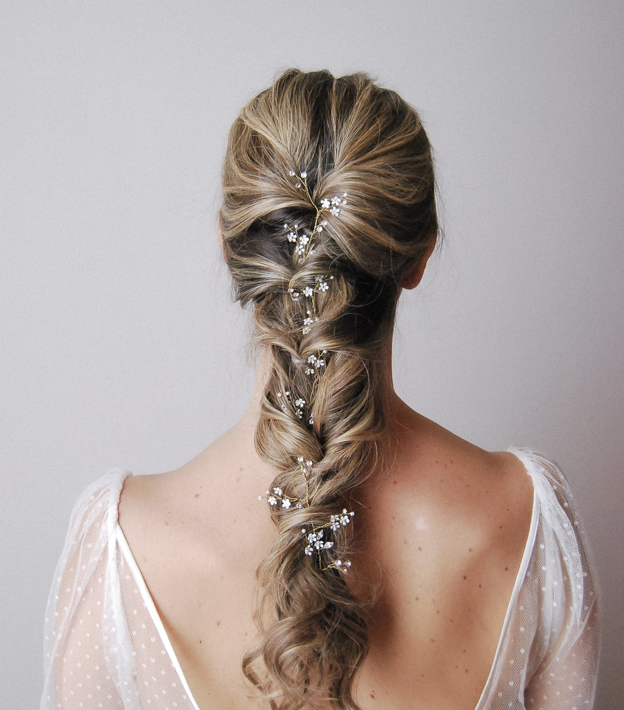 tralcio vite capelli sposa