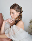wedding leaves hairpins